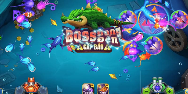 Ngắm bắn boss khi có vũ khí mạnh